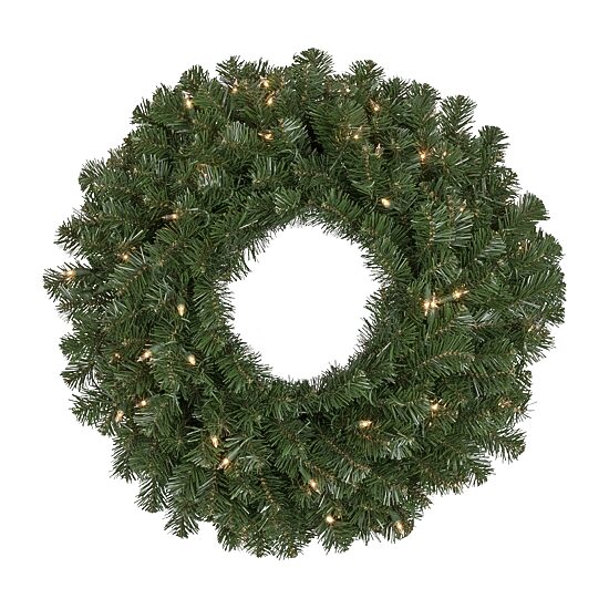Northlight Windsor Pine Pre-Lit Wreath