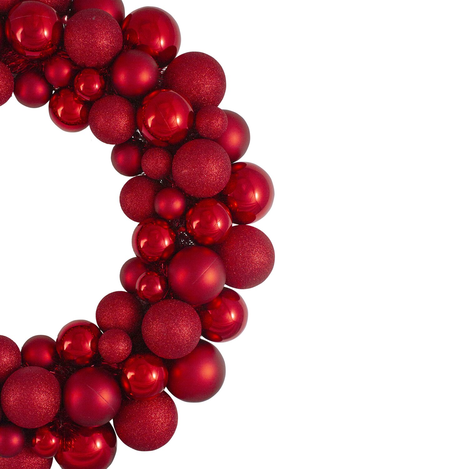Northlight 24in Finish Ball Wreath