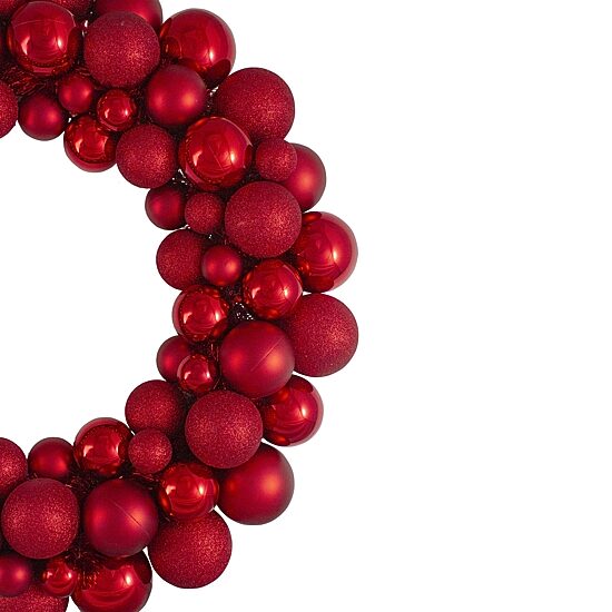 Northlight 24in Finish Ball Wreath