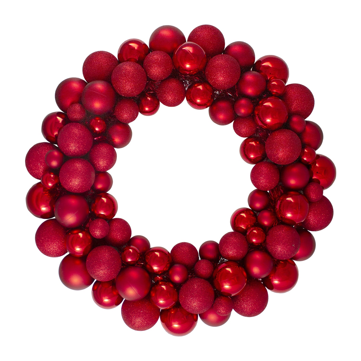 Northlight 24in Finish Ball Wreath