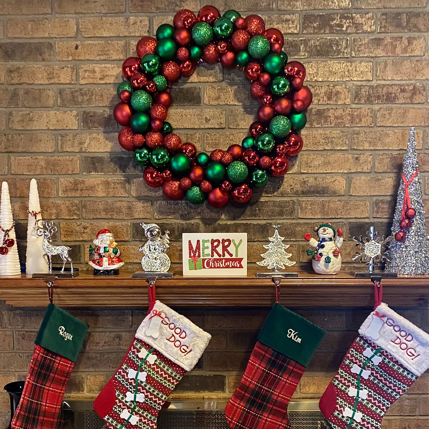 Northlight Shatterproof Ball Wreath