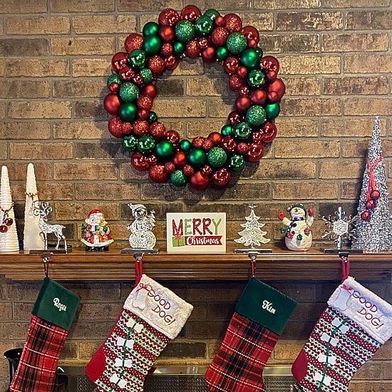 Northlight Shatterproof Ball Wreath
