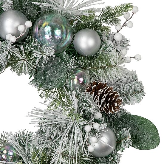 Northlight Flocked Pine Wreath
