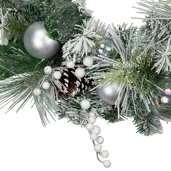 Northlight Flocked Pine Wreath