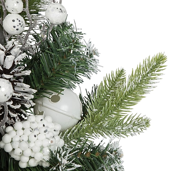 Northlight Pine Frosted Artificial Wreath