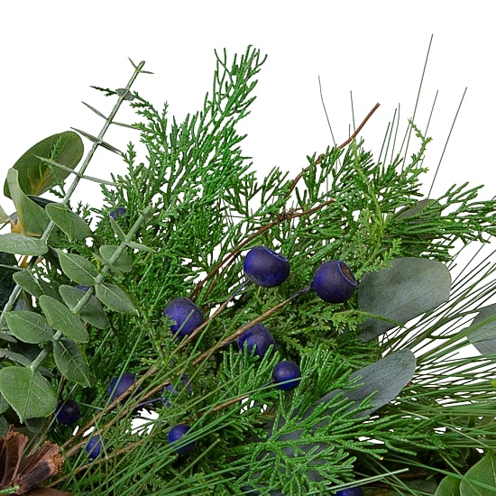 Northlight 28in Eucalyptus Pine Unlit Wreath