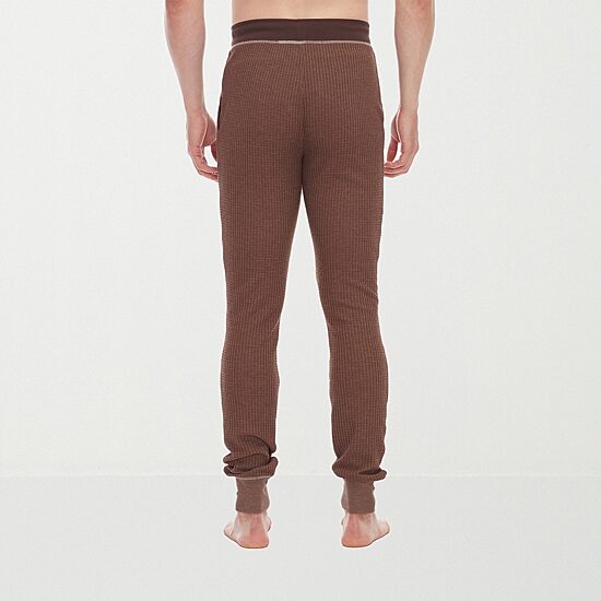 Majestic International Mens Waffle Pajama Pants