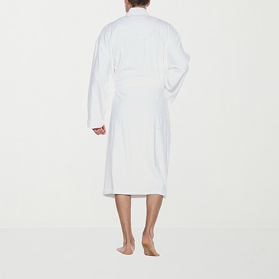 Residence Mens-Tall Terry Cloth Kimono Robe Long Sleeve Long Length
