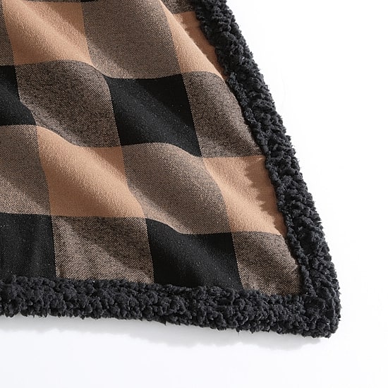 Eddie Bauer Cabin Plaid Cotton Flannel Lightweight Throw