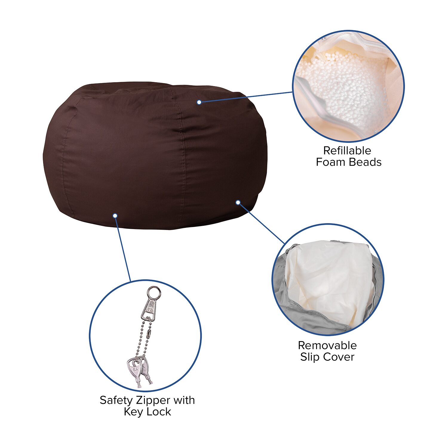Duncan Bean Bag Chair