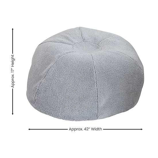 Duncan Sherpa Bean Bag Chair