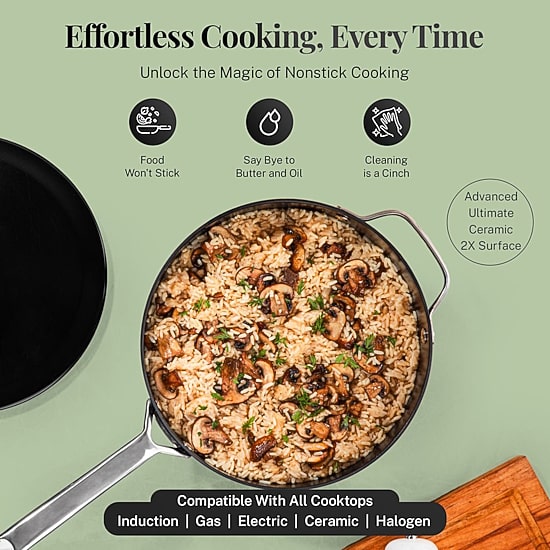 Gotham Steel Modern Collection 4-qt. Saute Pan