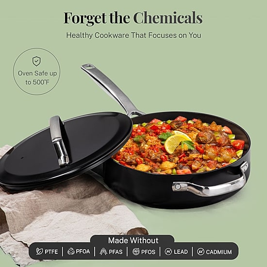 Gotham Steel Modern Collection 4-qt. Saute Pan