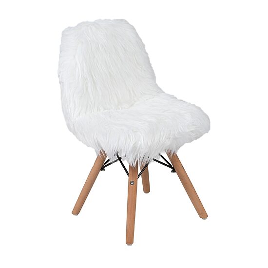 Zula Shaggy Dog Accent Chair for Kids