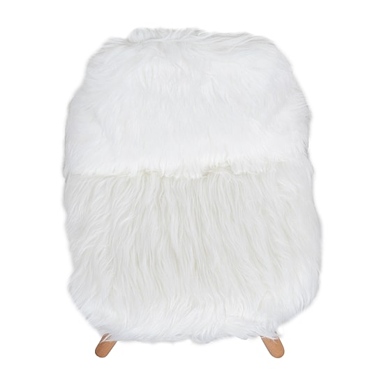 Zula Shaggy Dog Accent Chair for Kids