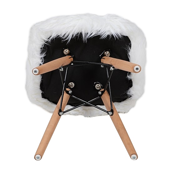 Zula Shaggy Dog Accent Chair for Kids