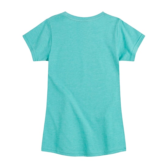 Big Kid Girls Crew Neck Short Sleeve Classic Fit Garfield Graphic T-Shirt