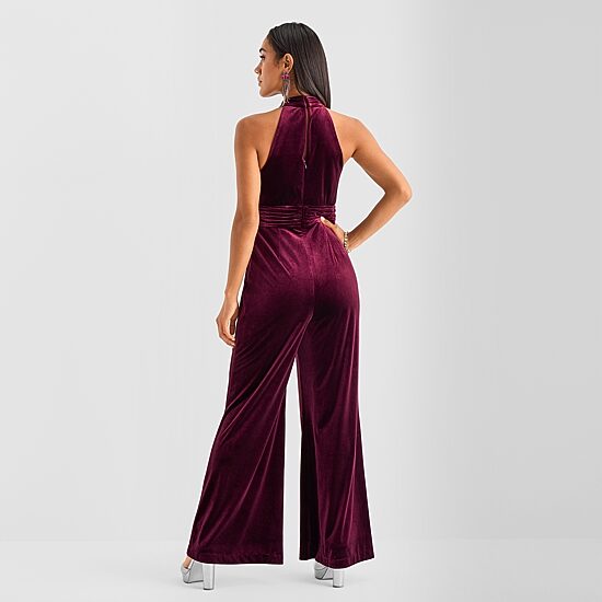 Bob Mackie Sleeveless Womens Jumpsuit