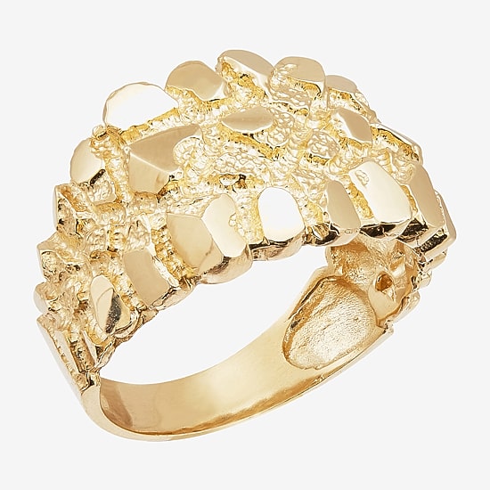 Mens 10K Gold Fashion Ring