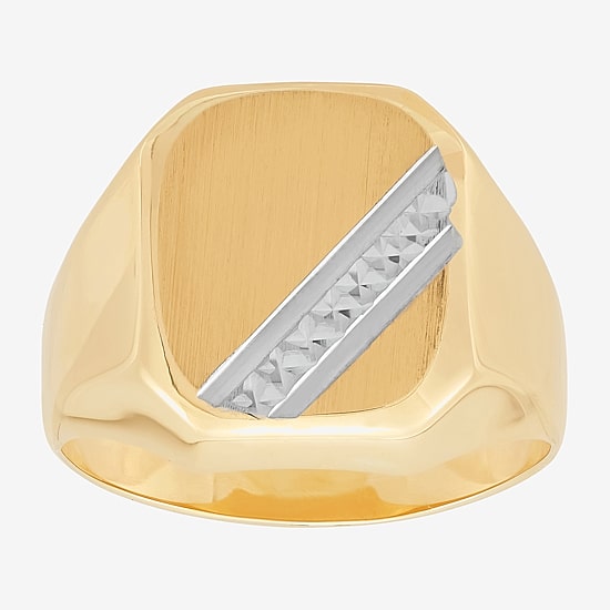Mens 14K Gold Fashion Ring