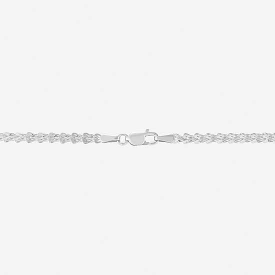 Unisex Adult 10K Gold 18 Inch Link Chain Necklace