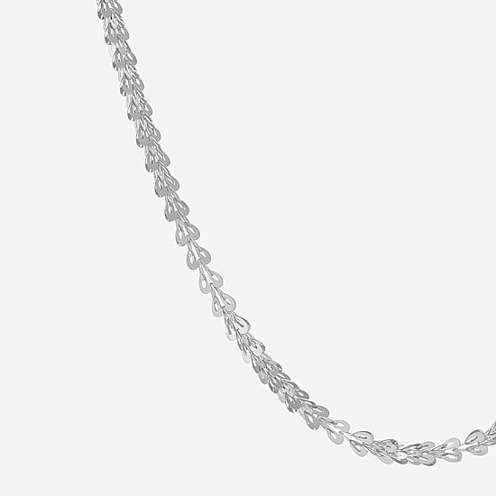 Unisex Adult 10K Gold 18 Inch Link Chain Necklace