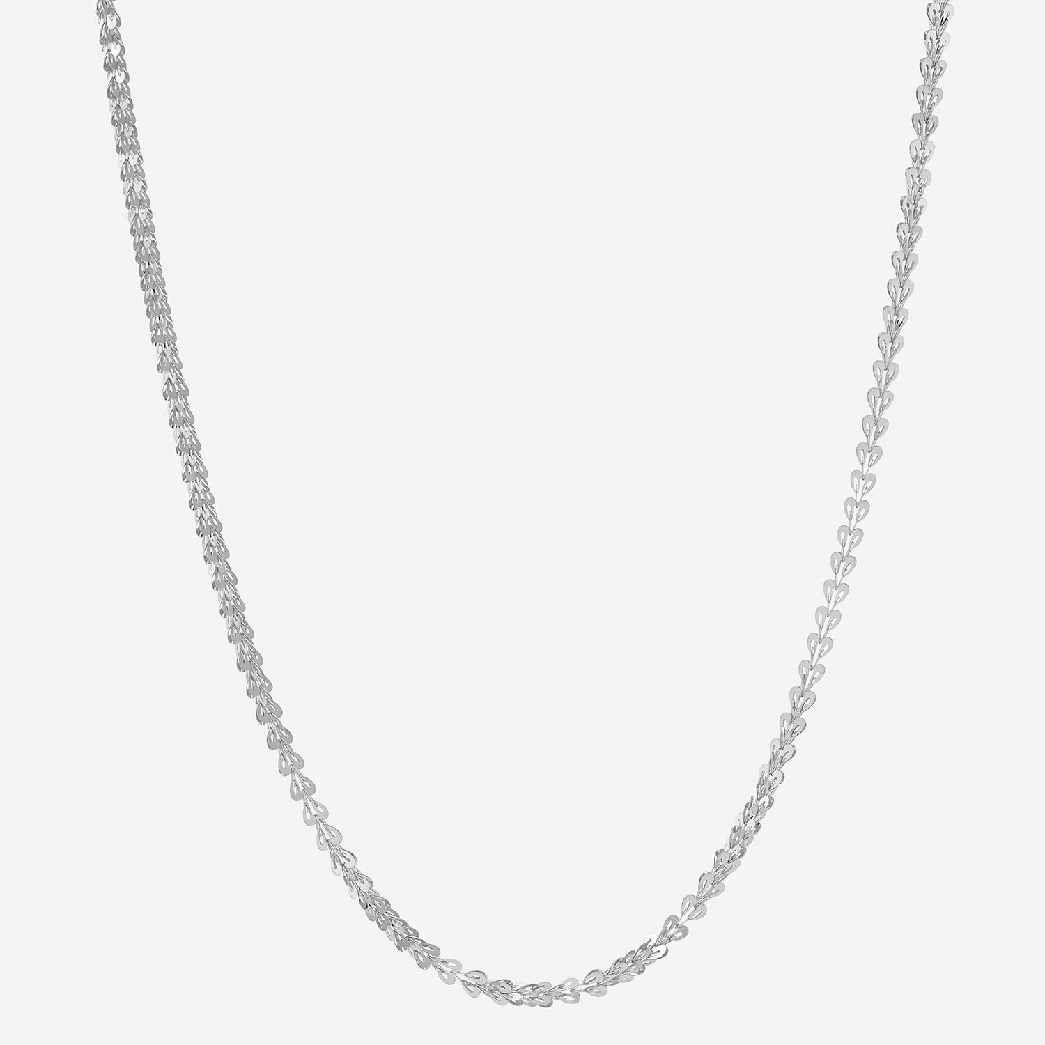 Unisex Adult 10K Gold 18 Inch Link Chain Necklace