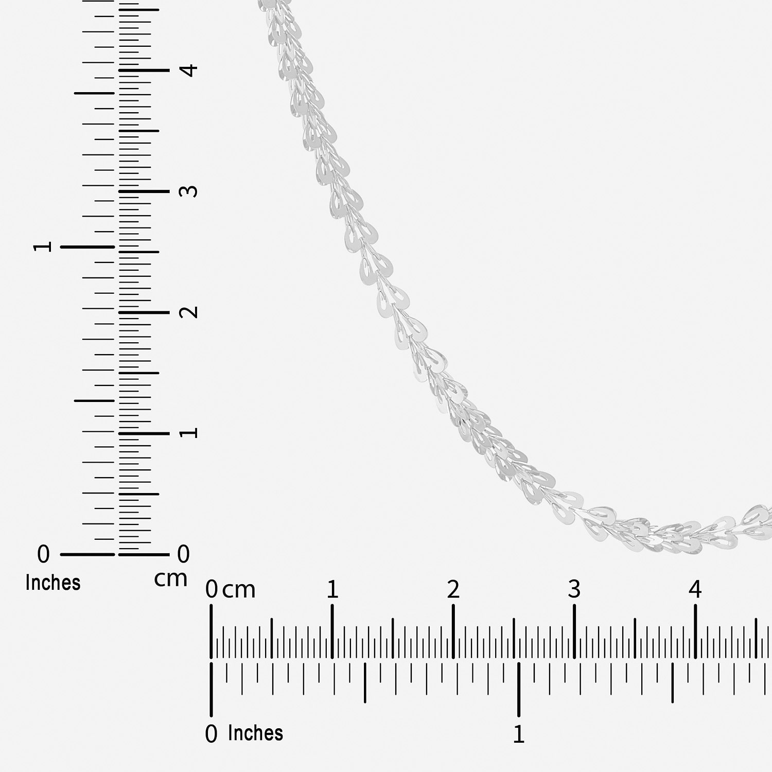 Unisex Adult 10K Gold 18 Inch Link Chain Necklace