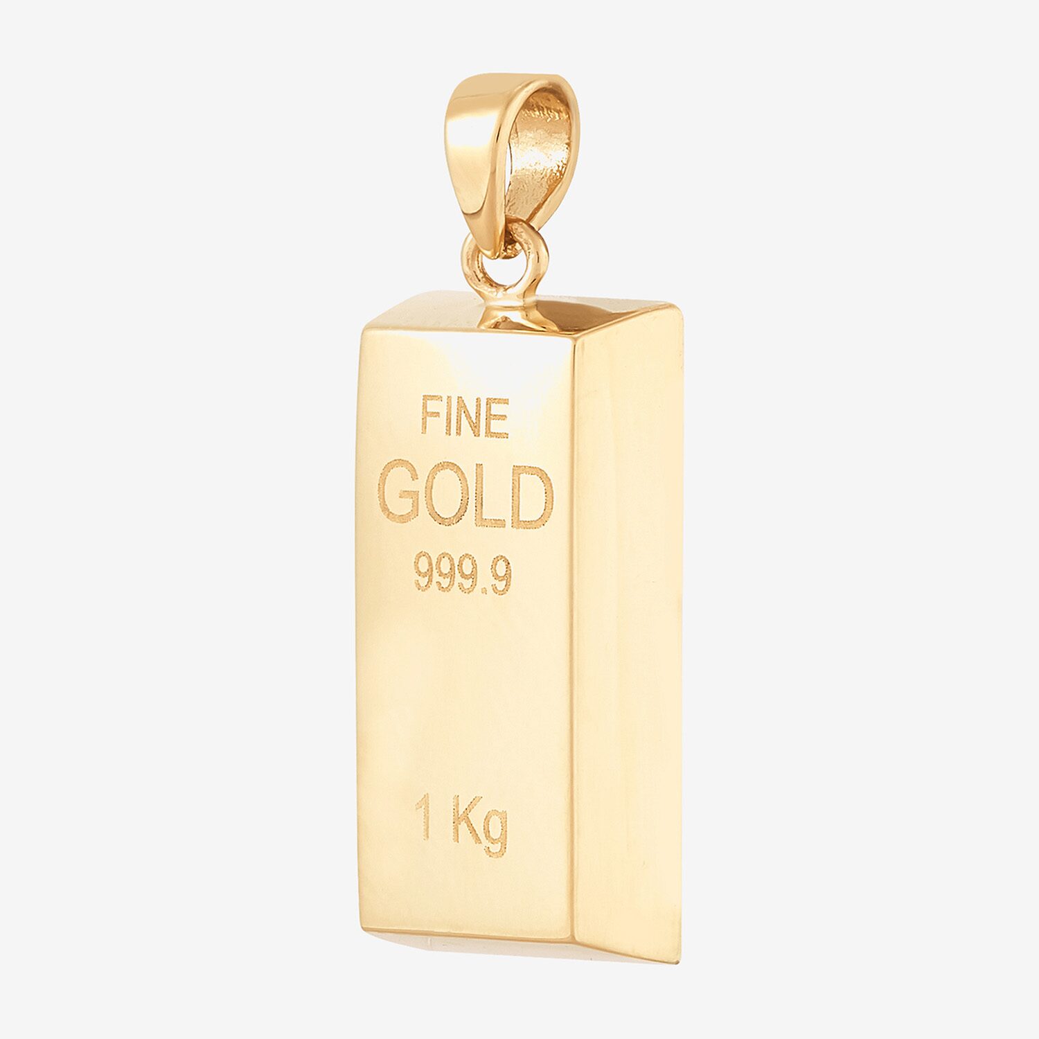 Mens 14K Gold Pendant