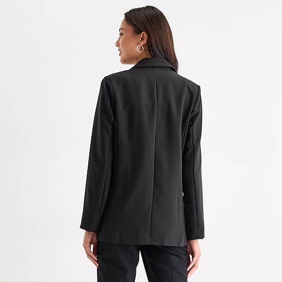 by&by Womens Juniors Regular Fit Blazer