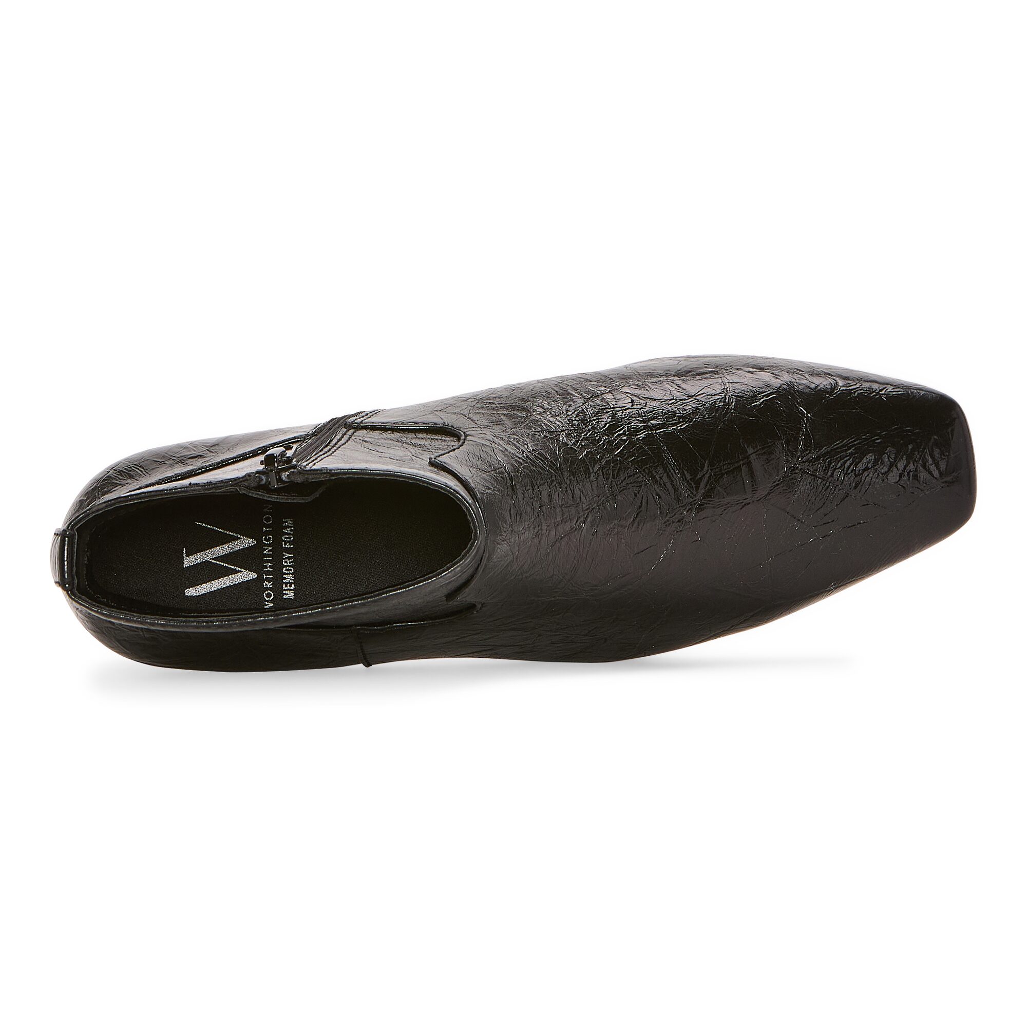 Worthington Womens Ranch Flat Heel Booties