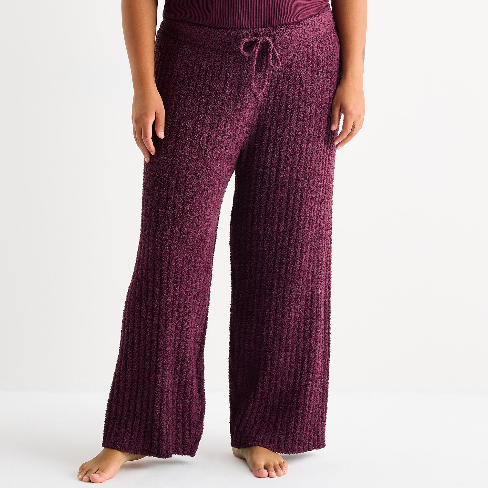 Ambrielle Womens Plus Pajama Pants