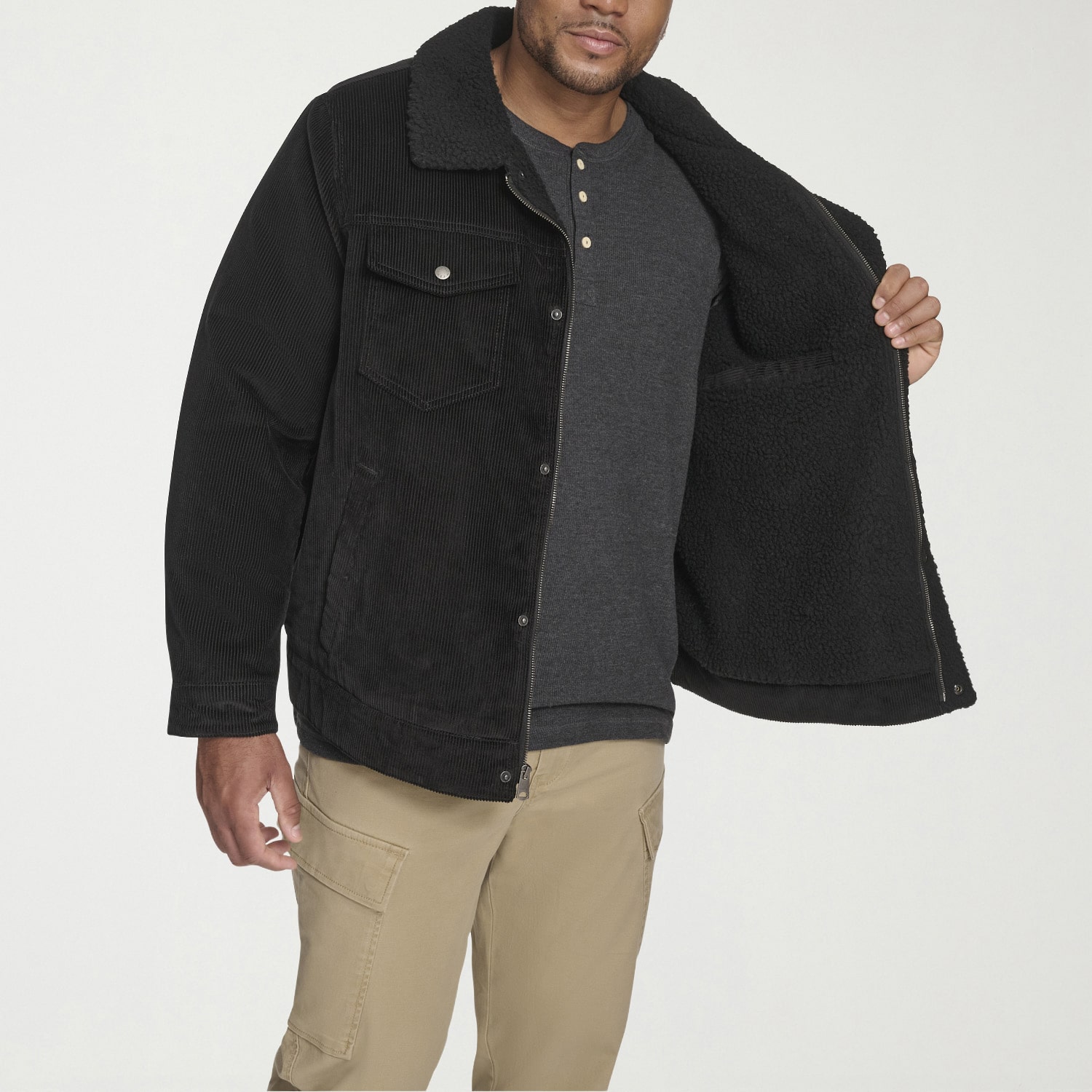 Levi's® Mens Midweight Big and Tall Trucker Jacket