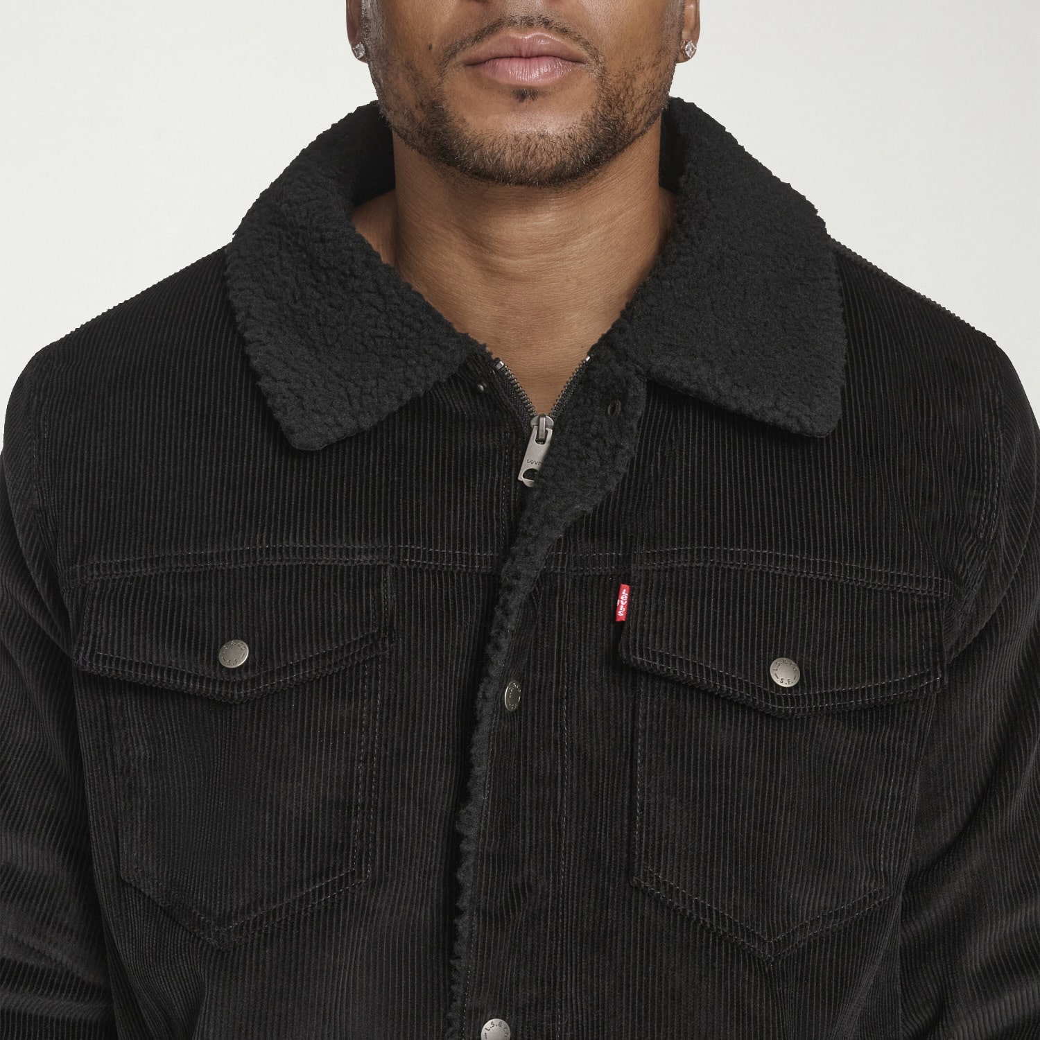 Levi's® Mens Midweight Big and Tall Trucker Jacket