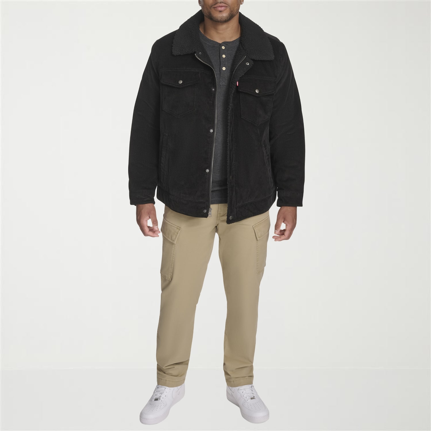 Levi's® Mens Midweight Big and Tall Trucker Jacket