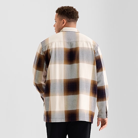 mutual weave Mens Midweight Big and Tall Shirt Jacket