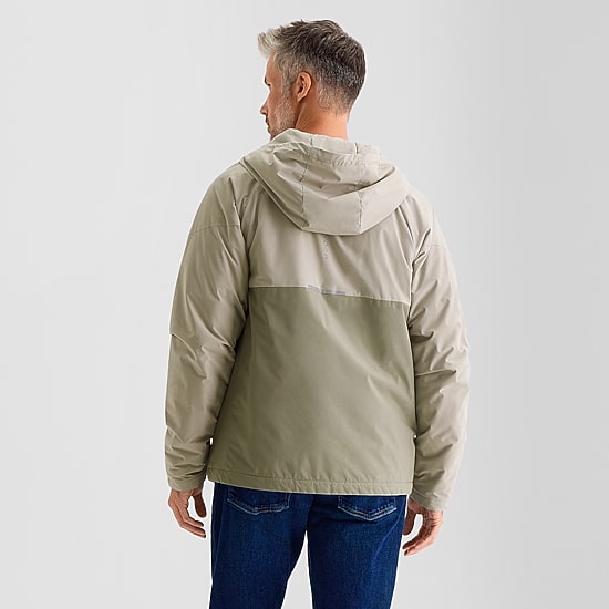 Spyder Mens Hooded Midweight Utility Jacket