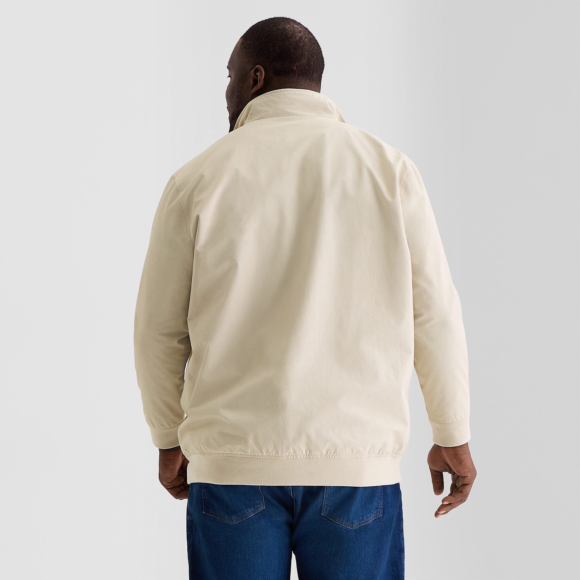 St. John's Bay Harrington Golf Mens Big and Tall Bomber Jacket