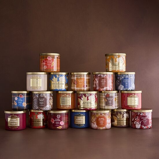 Distant Lands Pumpkin Spice Cake 3-Wick Scented Jar Candle
