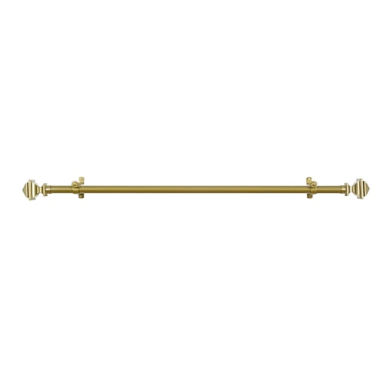 Buono II ¾" Adjustable Curtain Rod with Bach Finial