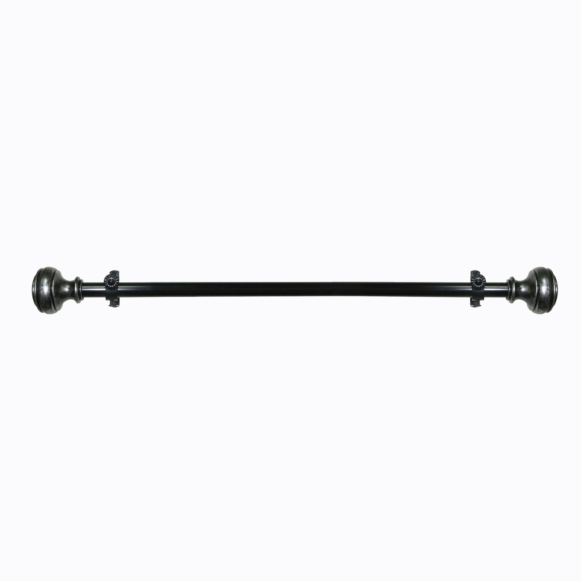 Buono II ¾" Adjustable Curtain Rod with Bradford Finial