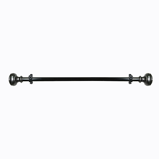 Buono II ¾" Adjustable Curtain Rod with Bradford Finial