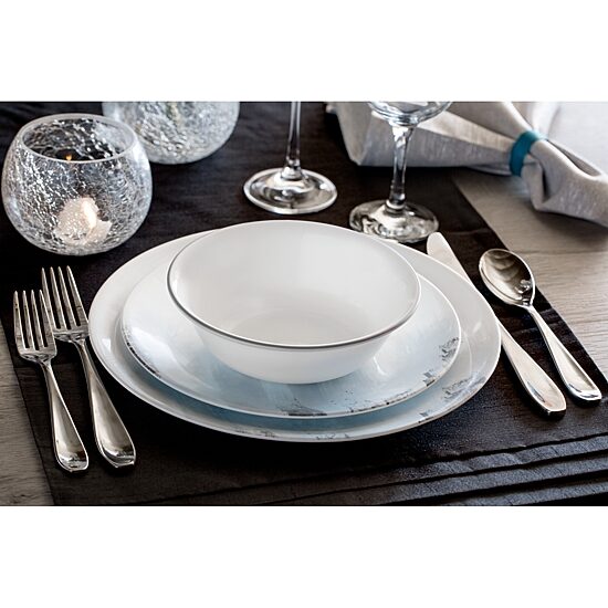 Corelle Tranquil Reflections 12-pc. Dinnerware Set, Color: Blue