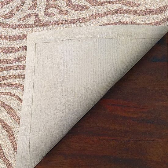 Liora Manne Ravella Zebra Zebra Hand Tufted Indoor Outdoor Rectangular Accent Rug