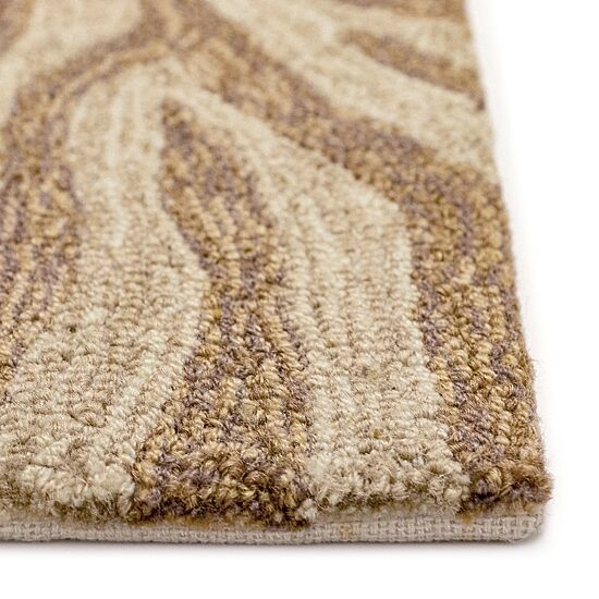 Liora Manne Ravella Zebra Zebra Hand Tufted Indoor Outdoor Rectangular Accent Rug