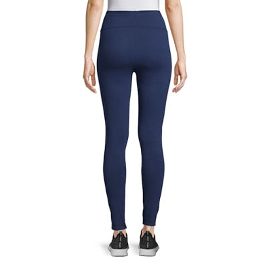 St. John's Bay Womens Mid Rise 31 1/2" Active Full Length Leggings