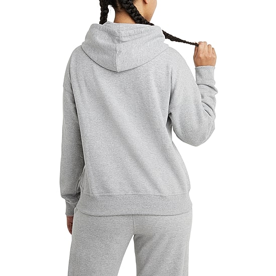 Champion Powerblend Graphic Logo Hoodie