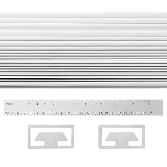 Lumi Home Furnishings Temporary Cordless Light-Filtering Pleated Shade