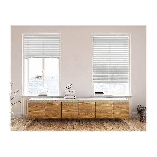 Lumi Home Furnishings Temporary Cordless Light-Filtering Pleated Shade