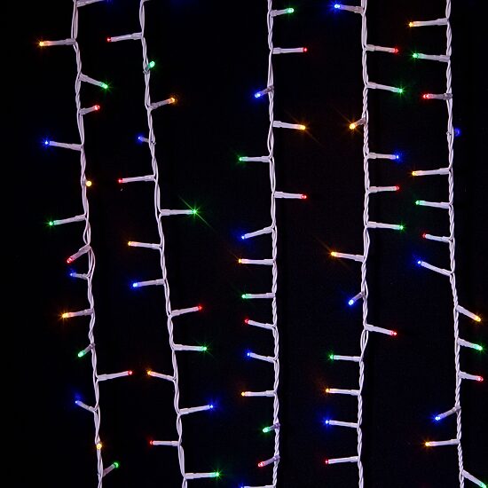 Kurt Adler 600l 49.2 Foot Multicolored Led Rice String Lights